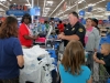 Nearly 100 Children get a Shopping Spree from the Clarksville Police Union. (Photo by CPD-Jim Knoll)