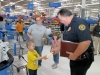 Nearly 100 Children get a Shopping Spree from the Clarksville Police Union. (Photo by CPD-Jim Knoll)