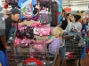 Nearly 100 Children get a Shopping Spree from the Clarksville Police Union. (Photo by CPD-Jim Knoll)