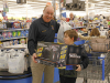 Clarksville Police Union held their annual "Kids Shopping with Cops" this past Saturday. (Jim Knoll, CPD)