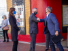Clarksville Mayor Joe Pitts and TDTD Commissioner Mark Ezell Greet with an Elbow-Bump
