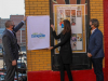 Clarksville Mayor Joe Pitts, Visit Clarksville Chair Ginna Holleman and TDTD Commissioner Mark Ezell Unveil the Roxy “Tennessee Music Pathways”  Marker