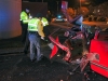 1988 Chevrolet S-10 goes off the road and strikes a utility pole on Crossland Avenue. (Photo by CPD-Jim Knoll)