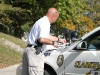 Clarksville Police work a crime scene on Martin Street where a body was found. (Photo by CPD-Jim Knoll)