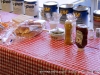 Plenty of food and refreshments were available for those that attended the Grand Opening of Cumberland Paints and Supply.