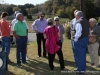 Dr. Keith Peterson honored with statue at Swan Lake Golf Course