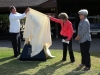 Dr. Keith Peterson honored with statue at Swan Lake Golf Course