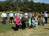 Dr. Keith Peterson honored with statue at Swan Lake Golf Course