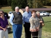 Dr. Keith Peterson honored with statue at Swan Lake Golf Course