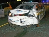 95 Chevy S-10 rear-ends patrol car on Fort Campbell Boulevard. (Photo by Sgt Vince Lewis)