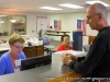 Hard working election commission employees help process early voters.