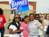 Students for Tim Barnes at the rally