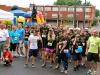 Runners line up for the 1 Mile Fun Run.