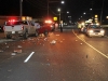Chevy Silverado crashed head on into a Nissan truck, killing one man. (Photo by Jim Knoll-CPD)