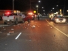 Chevy Silverado crashed head on into a Nissan truck, killing one man. (Photo by Jim Knoll-CPD)