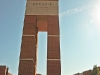 First Strike Soldiers of the Company B, 1st Battalion, 502nd Infantry Regiment, 2nd Brigade Combat Team, 101st Airborne Division (Air Assault) and cadets of the Western Kentucky University’s Reserve Officers’ Training Corps, stand in a formation at the base of Guthrie Tower during a Veteran’s Day ceremony held at Bowling Green, KY, honoring fallen First Strike Soldier, 1st Lt. Eric Yates, Nov. 11th. (U.S. Army photo by Sgt. Joe Padula, 2nd BCT PAO, 101st Abn. Div.)