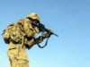 Staff Sgt. Robert Dodge, a cavalry scout assigned to Troop B, 1st Squadron, 33rd Cavalry Regiment, 3rd Brigade Combat Team “Rakkasans,” 101st Airborne Division (Air Assault), fires the M4 carbine rifle at the shooting range portion of the brigade noncommissioned officer and Soldier of the quarter competition on Forward Operating Base Salerno, Afghanistan, Feb. 15, 2013. Competitors were timed on performing a five mile road march as well as complete five stations throughout the competition. (U.S. Army photo by Spc. Brian Smith-Dutton, Task Force 3/101 Public Affairs) 