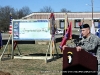 Maj. Gen John F. Campbell addresses the crowd