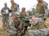 U.S. Army Fire Support specialists from the 4th Brigade Combat Team familiarize themselves with a Light-weight Laser Designator Range Finder on Feb. 12, 2013 during a Fire Support certification class on Fort Campbell, Ky. LDRs are use to obtain the distance and direction to a target by giving a ten digit grid coordinate. (U.S. Army photo by Spc. Justin A. Moeller, 4th Brigade Combat Team Public Affairs)