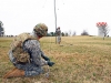  U.S. Army Fire Support specialists from the 4th Brigade Combat Team set up an OE254 antenna on Feb. 12, 92013 during a Fire Support certification class on Fort Campbell, Ky. The OE254 antenna is used to extend the range of the radios used by Fire Support specialists. (U.S. Army photo by Spc. Justin A. Moeller, 4th Brigade Combat Team Public Affairs)