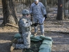 Pfc. Nicholas Vaughan, Company A, 1st Battalion, 327th Infantry Regiment, 1st Brigade Combat Team, 101st Airborne Division (Air Assault) performs a functions check on an M4 after performing remedial action during the red lane portion of the expert infantryman badge qualifications Tuesday, Feb. 3. Vaughan received a go at this station, performing the proper measures in 17 seconds. Soldiers are permitted 30 seconds. (Sgt. Samantha Parks, 1st Brigade Combat Team Public Affairs)