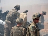 U.S. Army Sgt. Christopher Buerke, am M777 howitzer crew chief with Battery C, 1st Battalion, 320th Field Artillery Regiment, Task Force Strike, watches crew members prepare the weapon for the next round during a fire mission at Kara Soar Base, Iraq, Aug. 7, 2016. Battery C Soldiers support the Combined Joint Task Force – Operation Inherent Resolve mission by providing indirect fire support for Iraqi security forces as they continue to combat Da’esh and re-take lost terrain. (1st Lt. Daniel I Johnson)