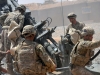 U.S. Soldiers with Battery C, 1st Battalion, 320th Field Artillery Regiment, Task Force Strike, load a high-explosive round into an M777 howitzer at Kara Soar Base, Iraq, Aug. 7, 2016. Battery C Soldiers support the Combined Joint Task Force – Operation Inherent Resolve mission by providing indirect fire support for Iraqi security forces as they continue to combat Da’esh and re-take lost terrain. (1st Lt. Daniel I Johnson)