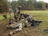 Soldiers with “Attack” Company, 2nd Battalion, 502nd Infantry Regiment, 2nd Brigade Combat Team, 101st Airborne Division (Air Assault), assault a notional enemy from a hill during a combined arms maneuver live fire exercise 23 Oct, on Range 55 at Fort Campbell, Kentucky. The warriors moved from the start point more than three kilometers via trucks, then dismounted to move on foot to their various objectives and seize the enemy trenches through fire and maneuver. (U.S. Army photo by Sgt. Samantha Stoffregen, 101st Airborne Division (Air Assault) Public Affairs)