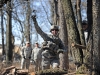 U.S. Army 1st Lt. Andrew D. Sivanich, the executive officer for Company E, 2nd Battalion, 506th Infantry Regiment, 4th Brigade Combat Team, 101st Airborne Division, throws a hand grenade during the Patrol Lane portion of the Expert Infantryman Badge testing, March 5th, 2012, at Fort Campbell, Ky. The Patrol Lane of the Expert Infantryman Badge testing consists of 10 tasks and one decision task that candidates must navigate during the event. (Photo by Staff Sgt. Todd Christopherson)