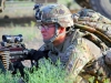 Spc Jacob H. Hughes, an infantryman with 2nd Platoon, Easy Company, 2nd Battalion, 506th Infantry Regiment, 4th Brigade Combat Team, 101st Airborne Division, pulls security with his M240B during a mission in Khowst Province, Afghanistan, on June 2, 2013. (Photo by Sgt. Justin A. Moeller, 4th Brigade Combat Team Public Affairs)