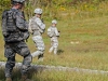 Soldiers assigned to Company B, 3rd Battalion, 187th Infantry Regiment, 3rd BCT, “Rakkasans,” 101st Airborne Division (Air Assault), take part in a team live-fire range at U.S. Army Fort Campbell, Ky., Sept. 26, 2013. The battalion focused on training and strengthening the foundation of their units, the team. (Spc. Brian Smith-Dutton 3/101 Public Affairs)
