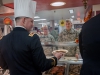 Soldiers from 101st Combat Aviation Brigade, 101st Airborne Division (Air Assault,) get served lunch by brigade staff officers and noncommissioned officers during the 101st CAB Thanksgiving meal at the Son Cafe dining facility on Fort Campbell, Ky., Nov. 26, 2013. The tradition of senior leadership serving holiday meals to soldiers is a long-running tradition that is meant to foster esprit de corps. (U.S. Army photo by Sgt. Duncan Brennan, 101st CAB Public Affairs)