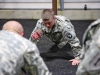 First Lt. Dustin Ballentine, an engineer with the 21st Engineer Battalion, 3rd Brigade Combat Team, 101st Airborne Division (Air Assault), performs pushups during the physical fitness test of the 2015 Best Sapper Competition at Fort Leonard Wood, Mo., April 21, 2015. The fitness test kicked off the three-day competition, during which 46 teams from across the Army competed for the title â??best Sappers.â? (U.S. Army photo by Sgt. Samantha Parks, 1st Brigade Combat Team, 101st Airborne Division (Air Assault) Public Affairs)