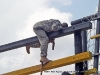A demonstration of the obstacle course at the Sabalauski Air Assault School.