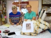 Some provide additional history about of their quilts