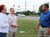 Nick Steward, who is running for the 74th District of the Tennessee State House, was on hand talking with people at the BBQ Cook Off Friday night.