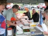 Judging the BBQ.