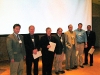 Dr. Nelson poses with Conference Writers Awards Winners