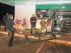 Kangaroo Express at 1874 Memorial Drive was robbed. The ATM was pulled through the doors and Cash Stolen.