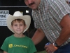 Cowboy  "In the Wings" at Kiwanis rodeo 2008