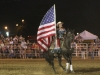 Presenting 'Old Glory' at Kiwanis Rodeo 2008