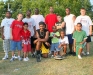 The young men of the football scramble