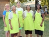 The Lewis family ladies responsible for the feast- Carol, Paulette, Rita, Loretta and Rachel