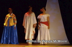 Miss Korea, Miss Bahamas and Miss Puerto Rico