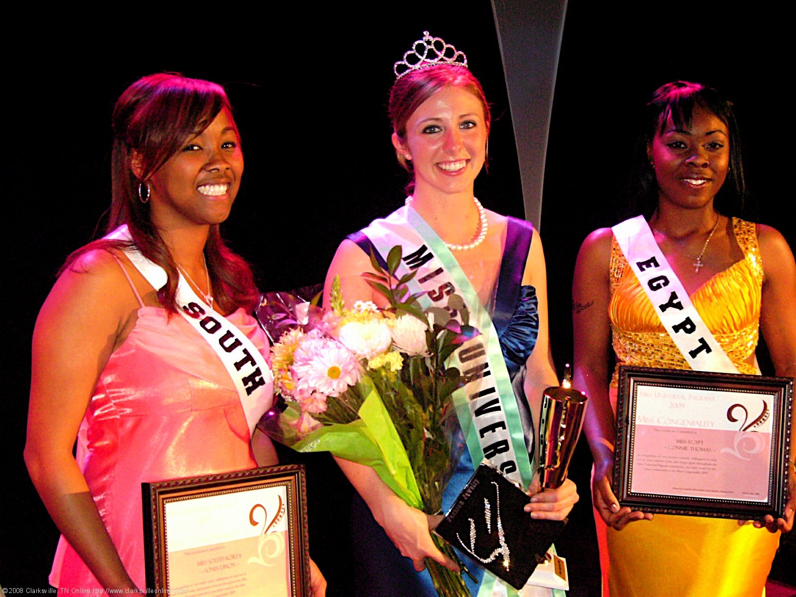 Sonia Dixon, Megan Morrison and Connie Thomas