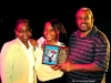 Official pageant sponsors Wanda and Terrance McMoore with daughter Terri