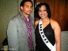 Miss Bahamas Sharry Arteaga with her cousin Denado Campbell.