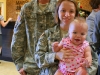 Caribbean Cruise Grand Prize winners Specialist Kristin Placher, Spc. Ryan Placher and their daughter Joslin