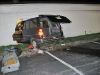 Ford Astro van ran into the side of the Galilean Church on South 20th Street. (Photo by CPD-Officer Mo Dennis)