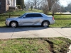 The 2006 Chrysler 300 that was struck by the Chevy pickup truck. (Photo by CPD-Jim Knoll)